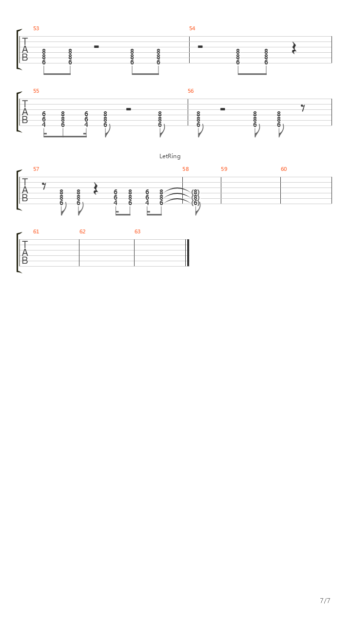 Rubao吉他谱