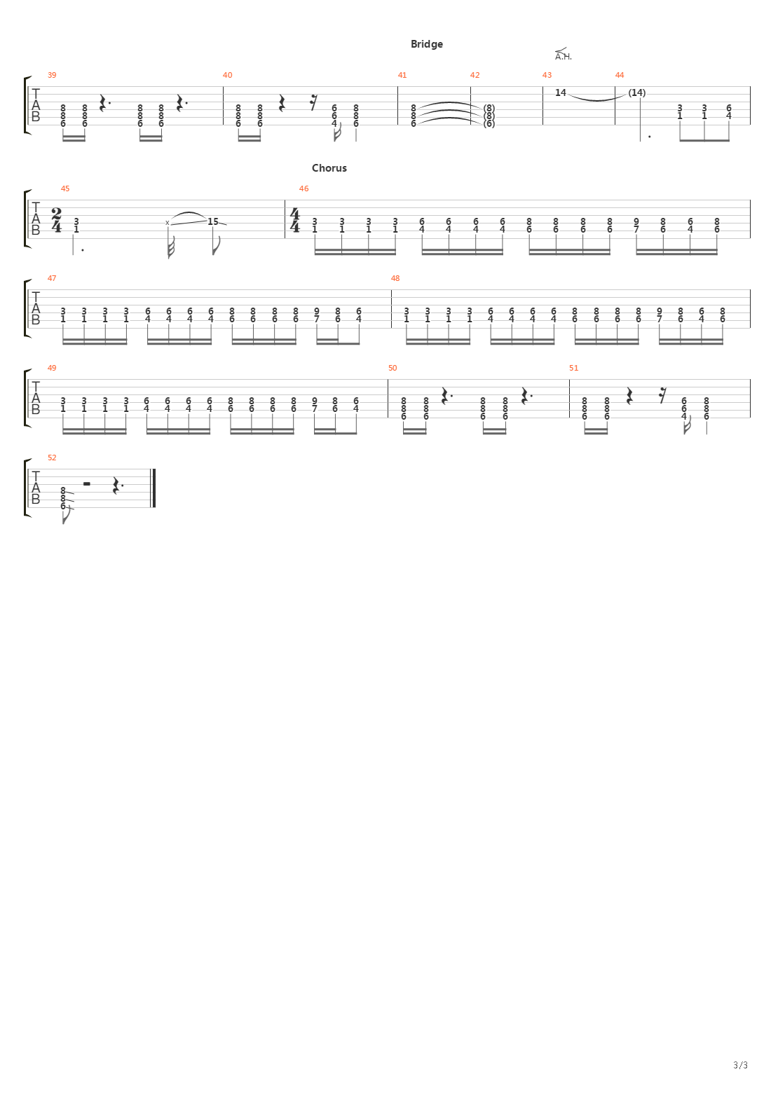 Rubo吉他谱