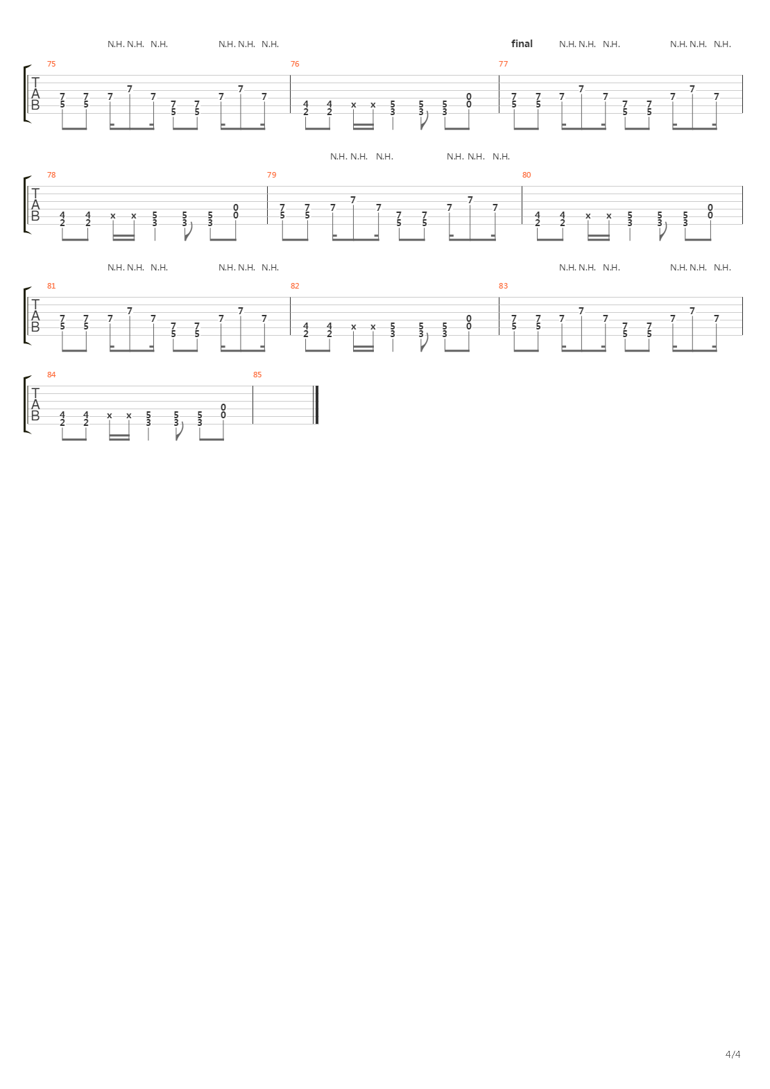 Te Levar吉他谱
