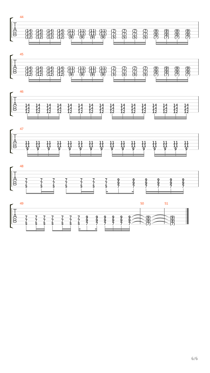 Tudo Mudar吉他谱
