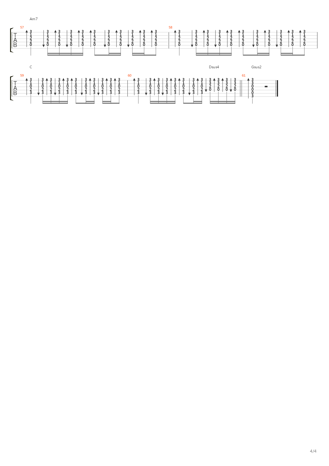 Walk The World吉他谱