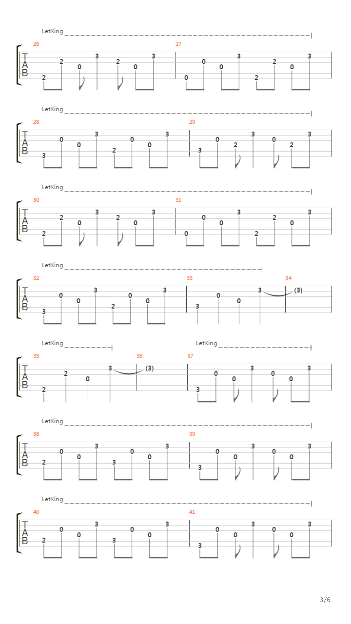 Slow Down吉他谱