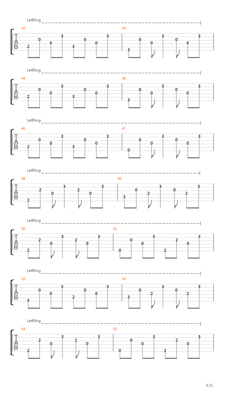 Slow Down吉他谱