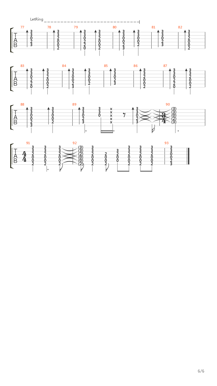 Slow Down吉他谱