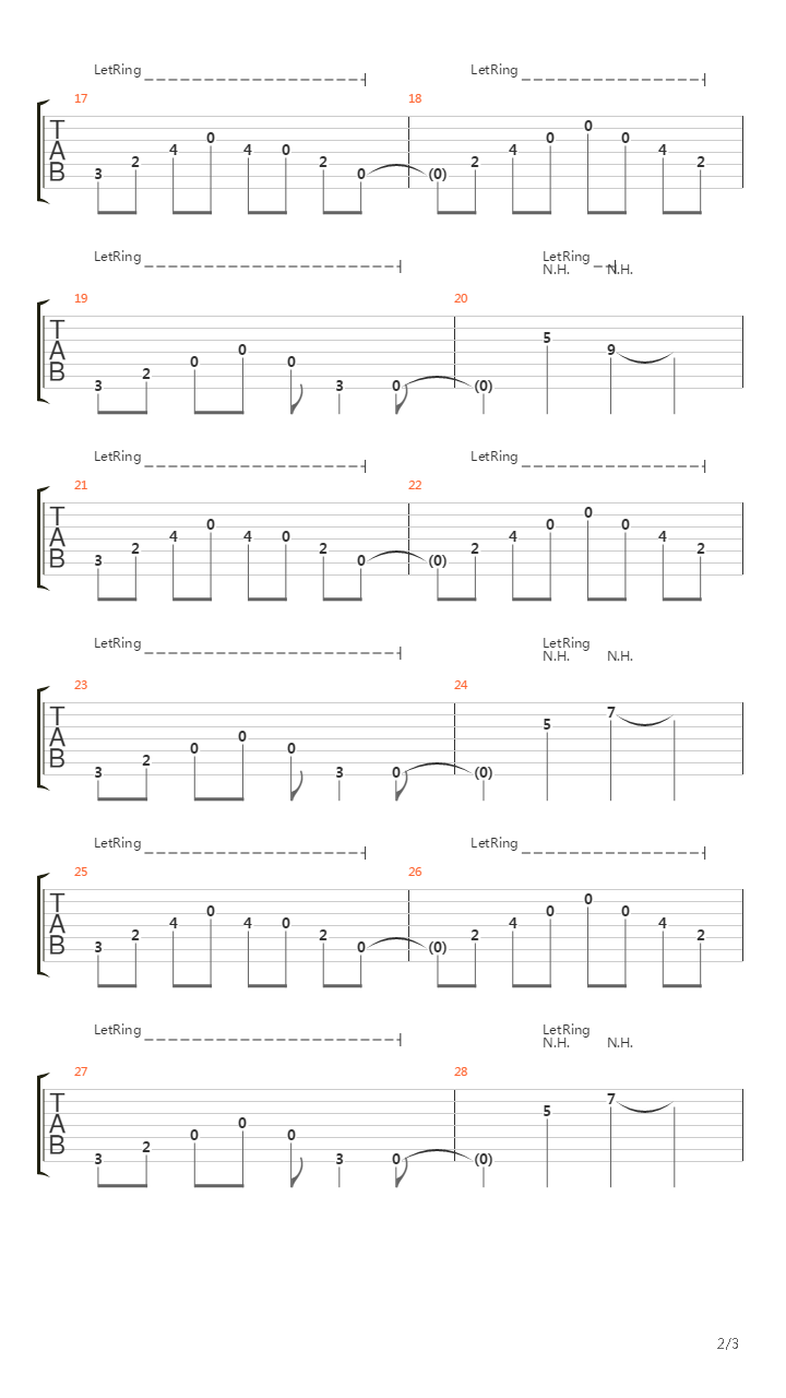 The Journey吉他谱
