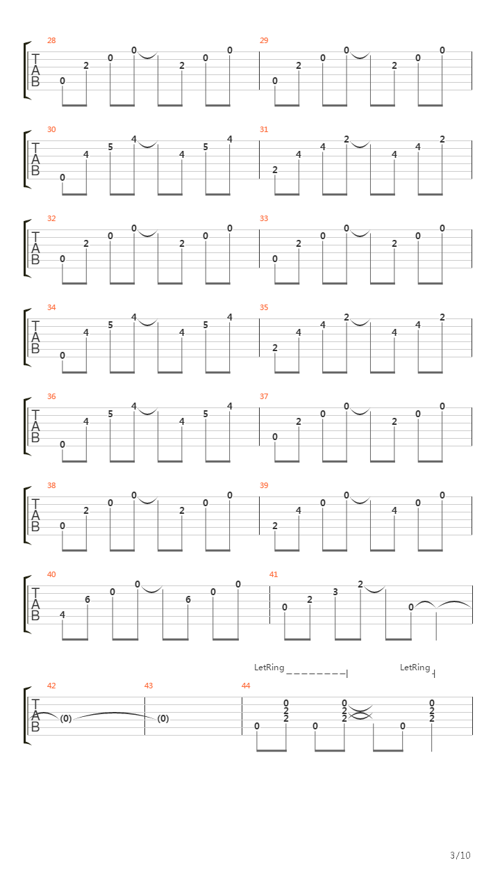 The Flame吉他谱