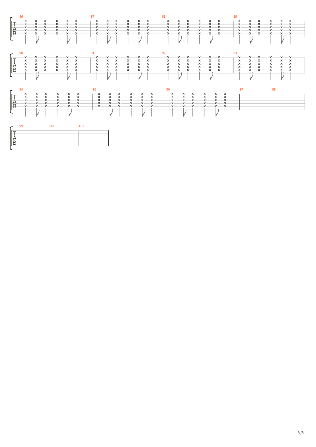 La Primera Vez吉他谱