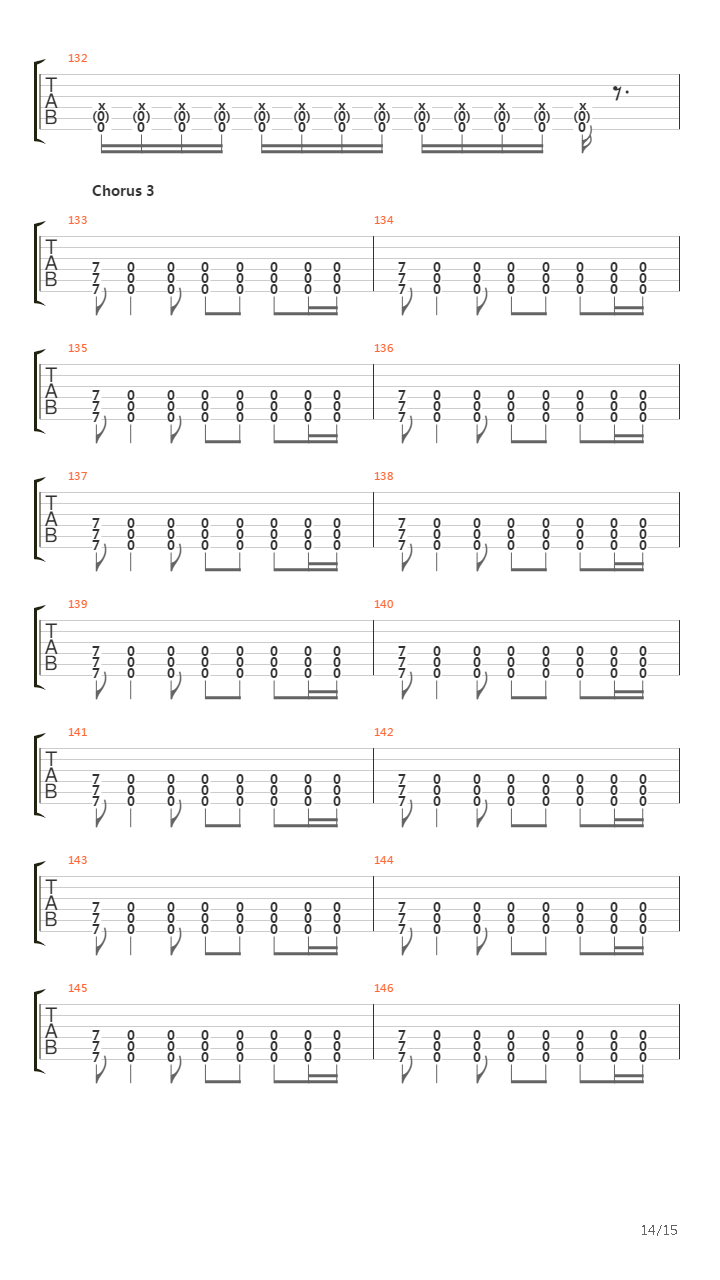 Forfeit吉他谱