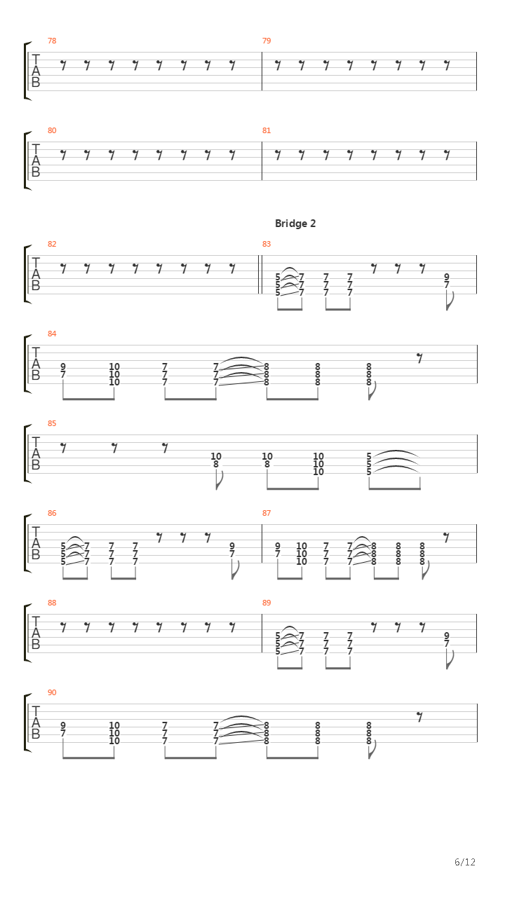 Humanoid吉他谱