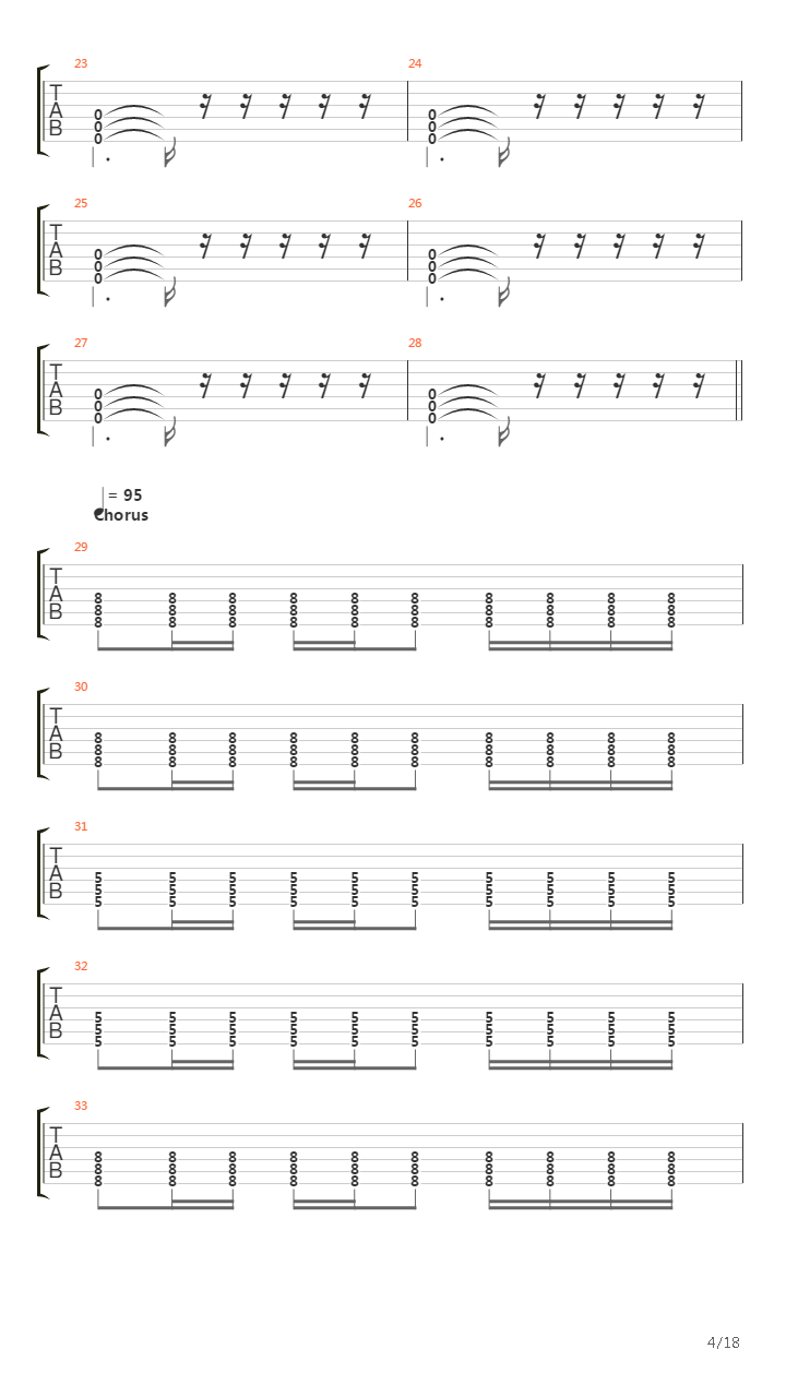 Long吉他谱