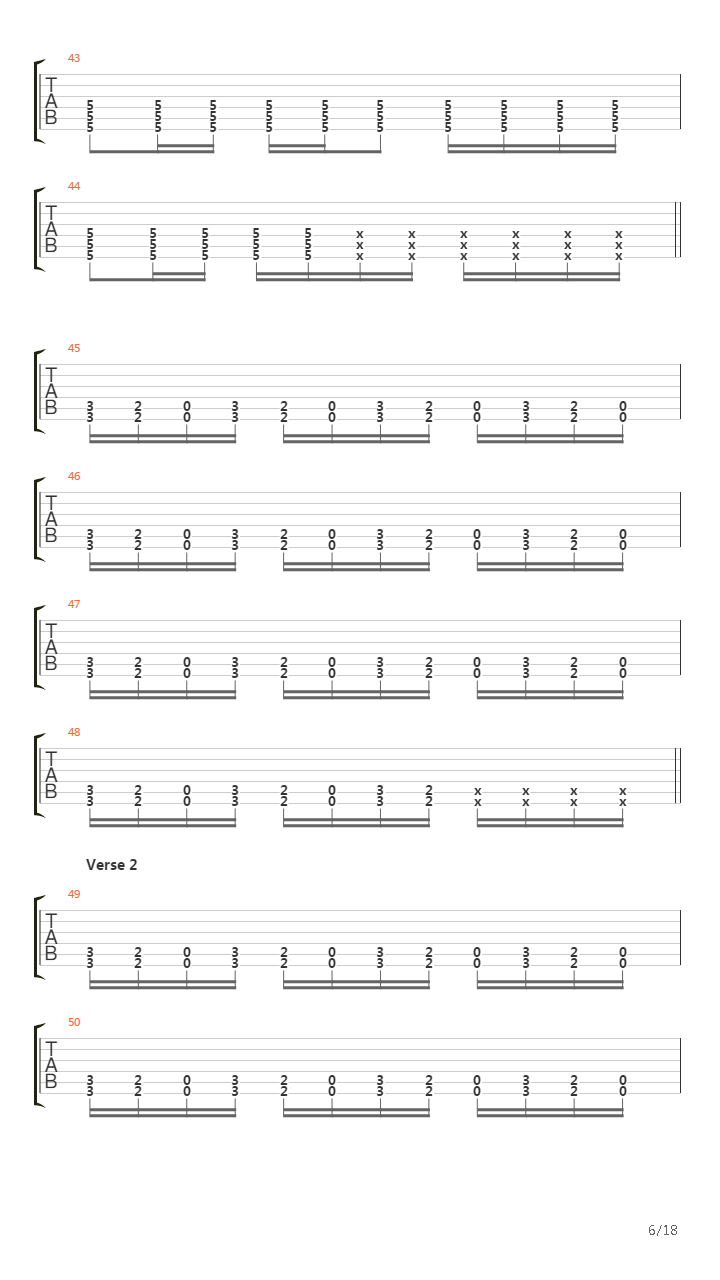 Long吉他谱