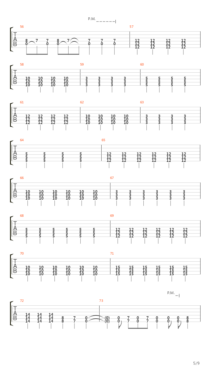 Mexican Sun吉他谱