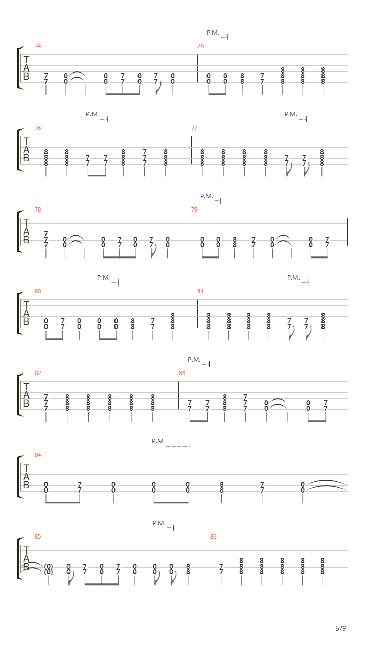 Mexican Sun吉他谱