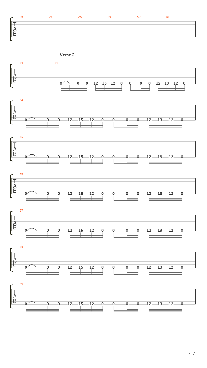 Sleep Apnea吉他谱