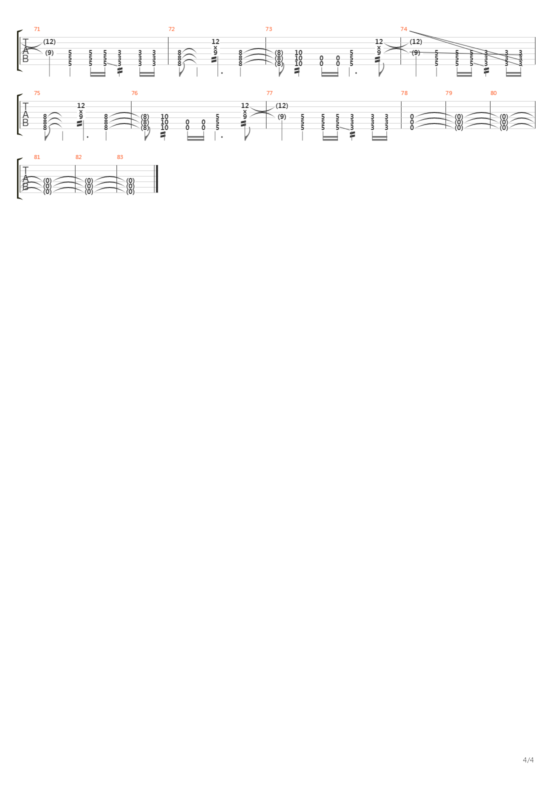 Vitamin R Leading Us Along吉他谱