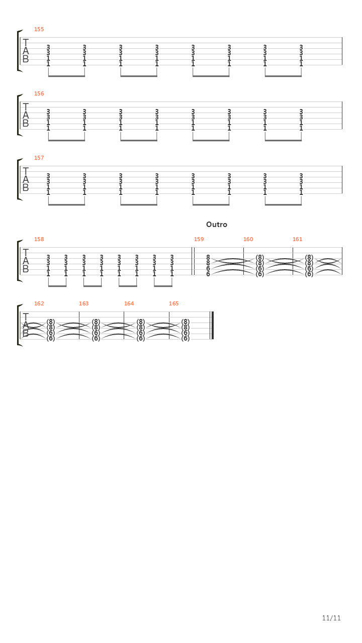Paris吉他谱