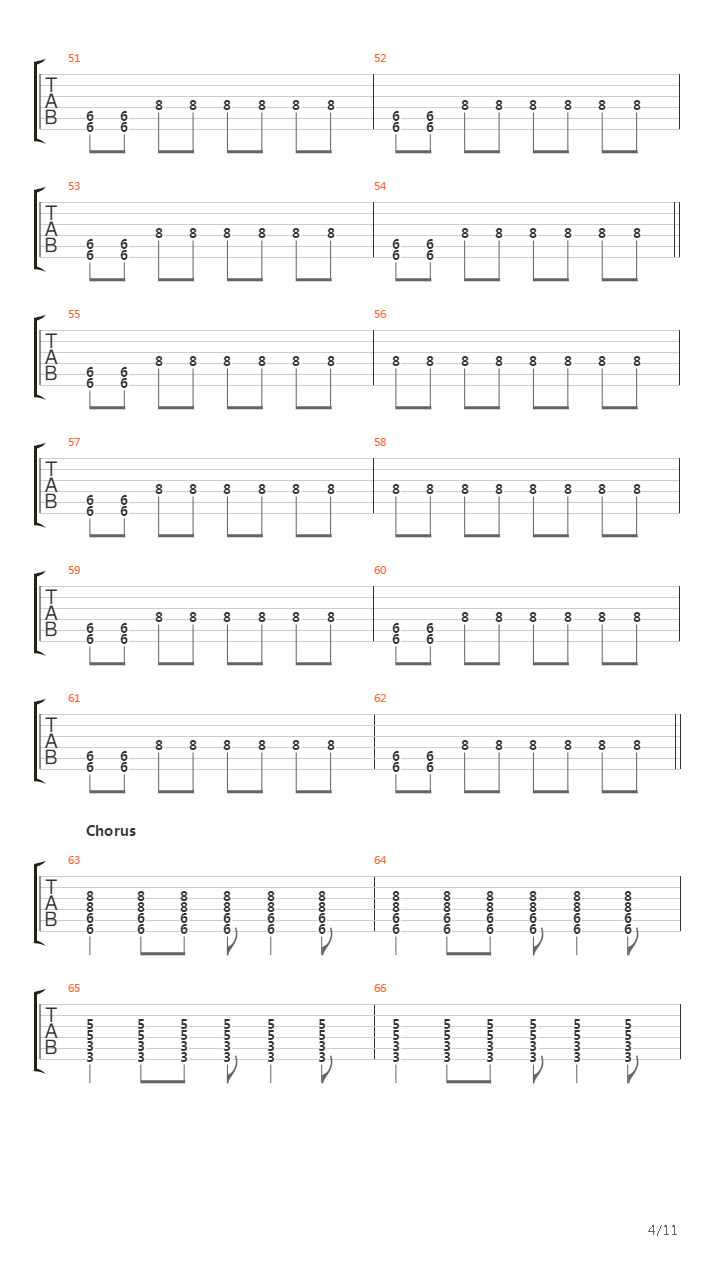 Paris吉他谱