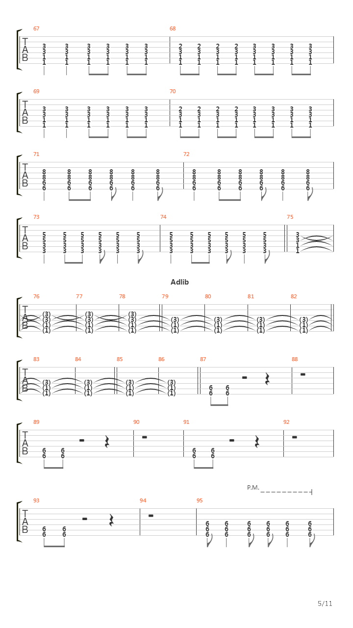 Paris吉他谱