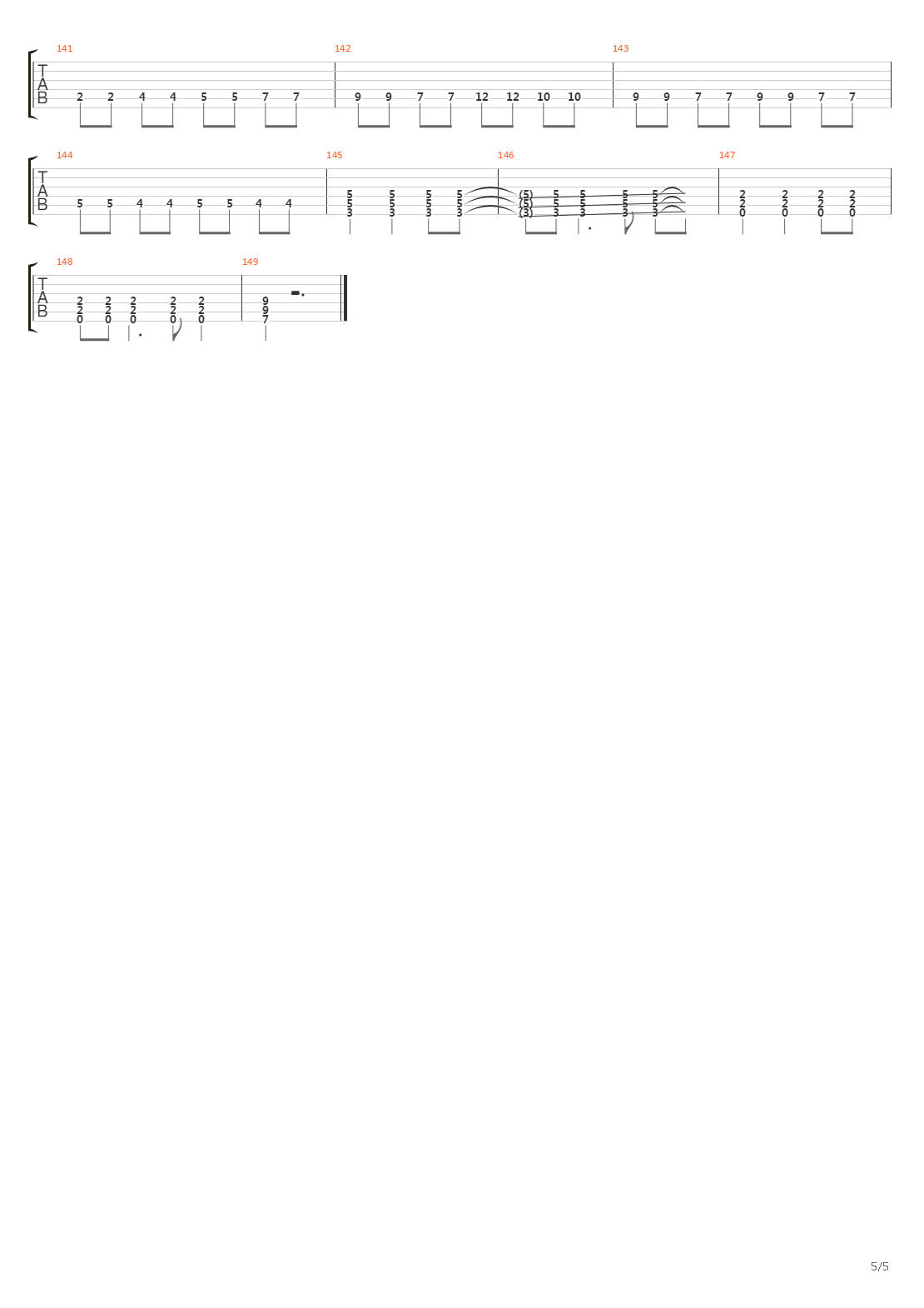 Brave Robot吉他谱