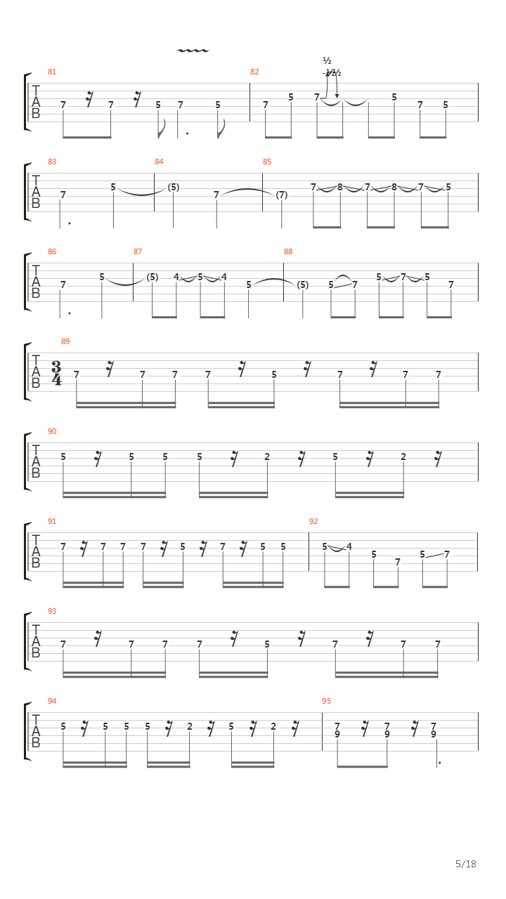 The Complexity Of Light吉他谱