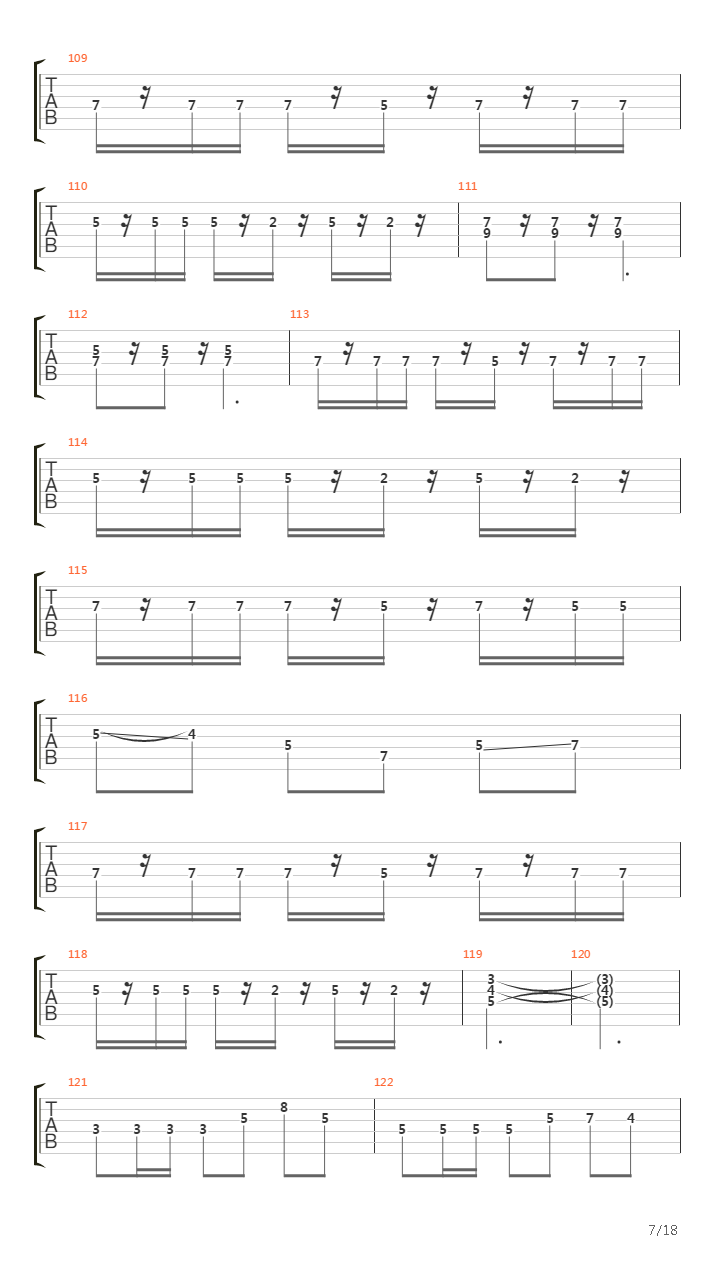 The Complexity Of Light吉他谱