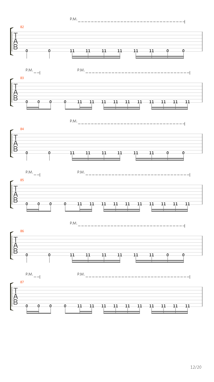 Mbius Part Iii吉他谱