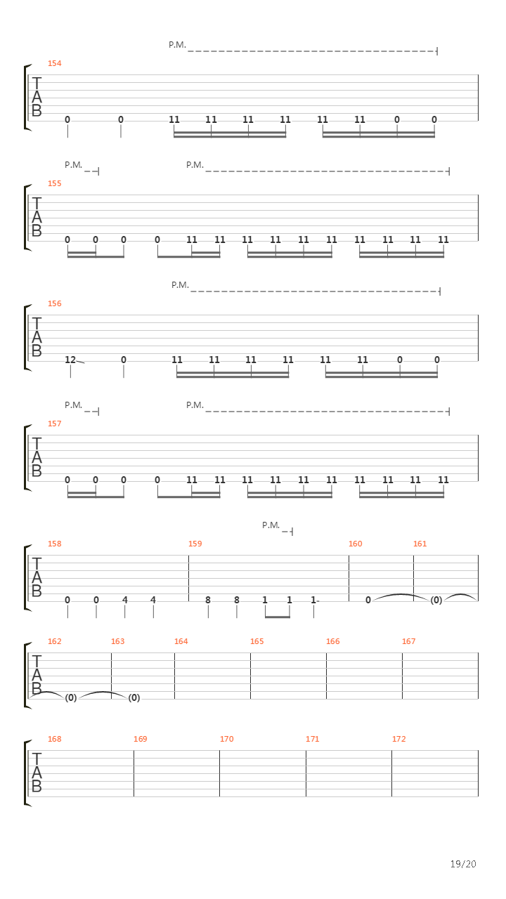 Mbius Part Iii吉他谱