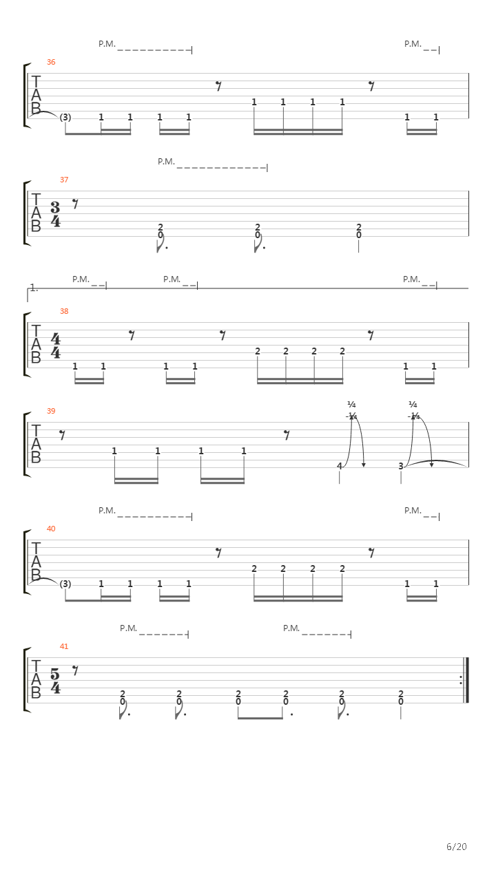 Mbius Part Iii吉他谱