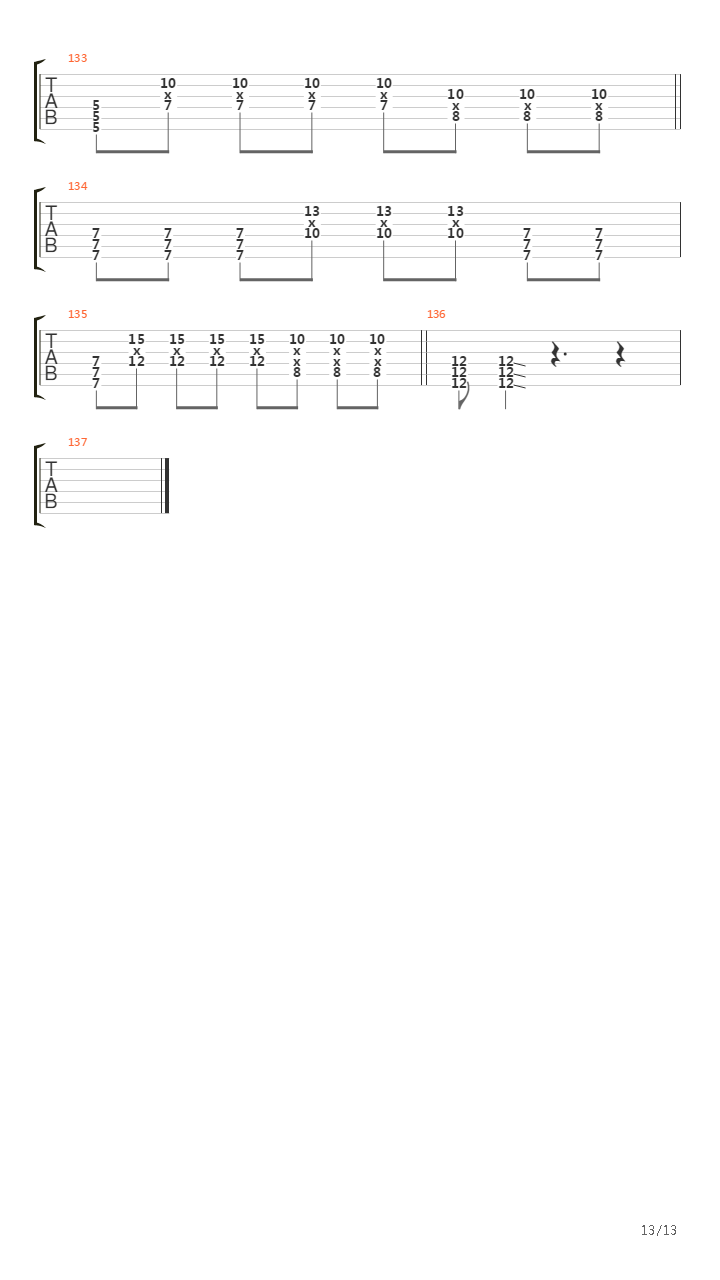 Caves吉他谱