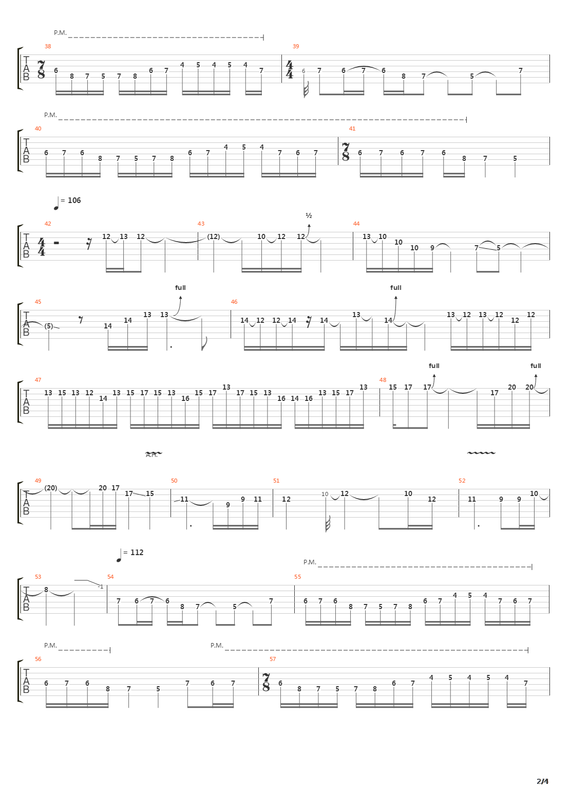 Khazad Dum吉他谱