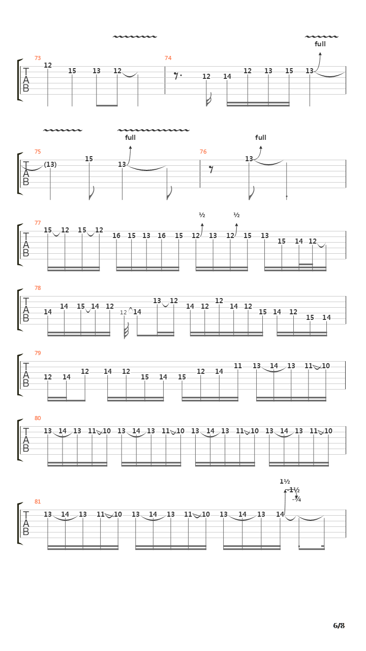 Khazad Dum吉他谱