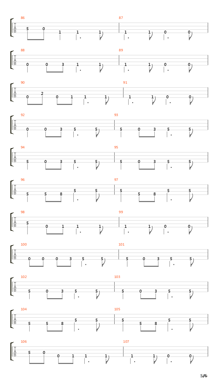 Road To Hell吉他谱