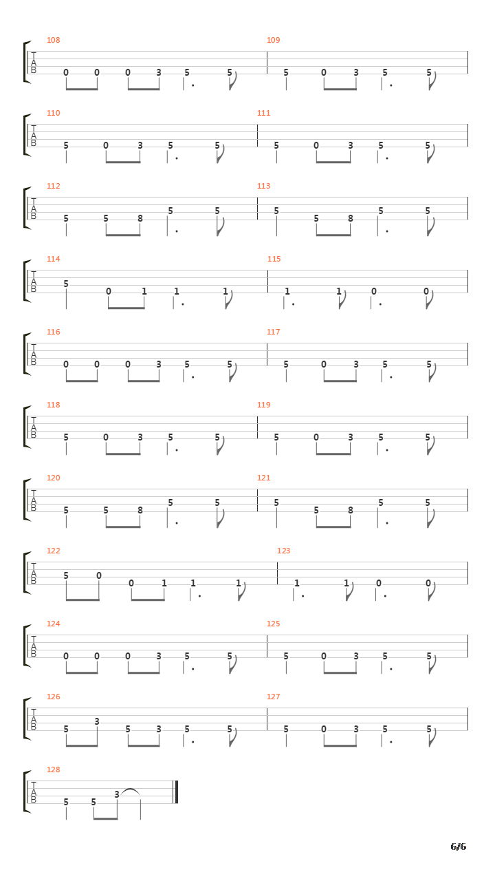 Road To Hell吉他谱