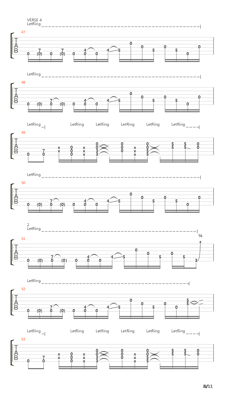 Long Way Around吉他谱