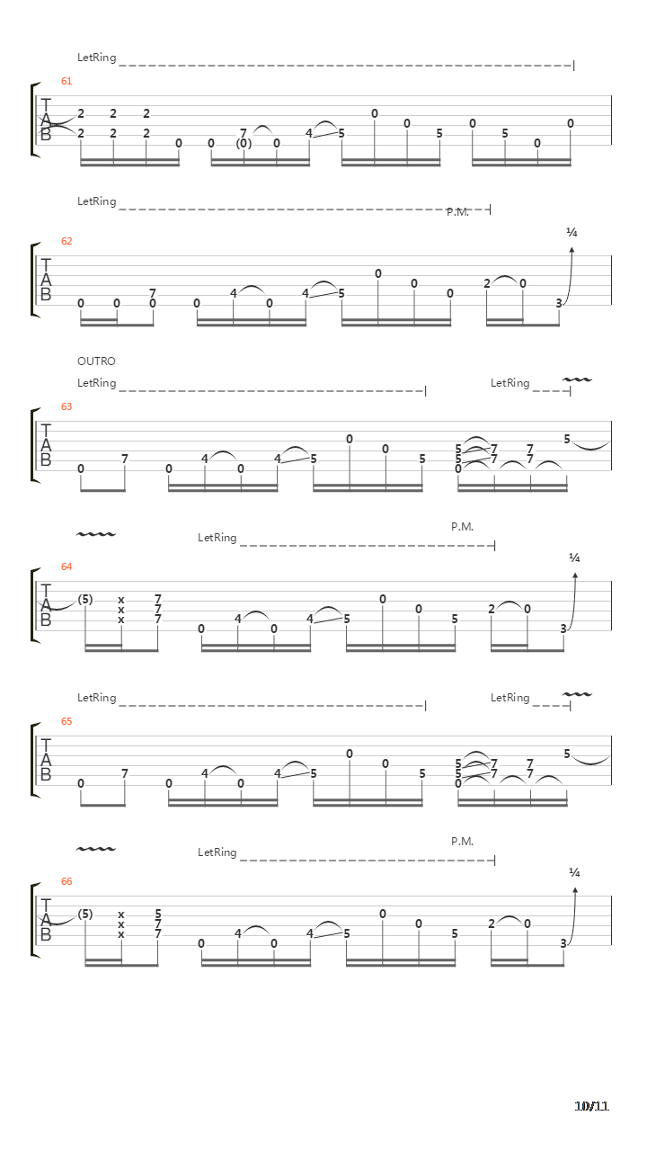 Long Way Around吉他谱