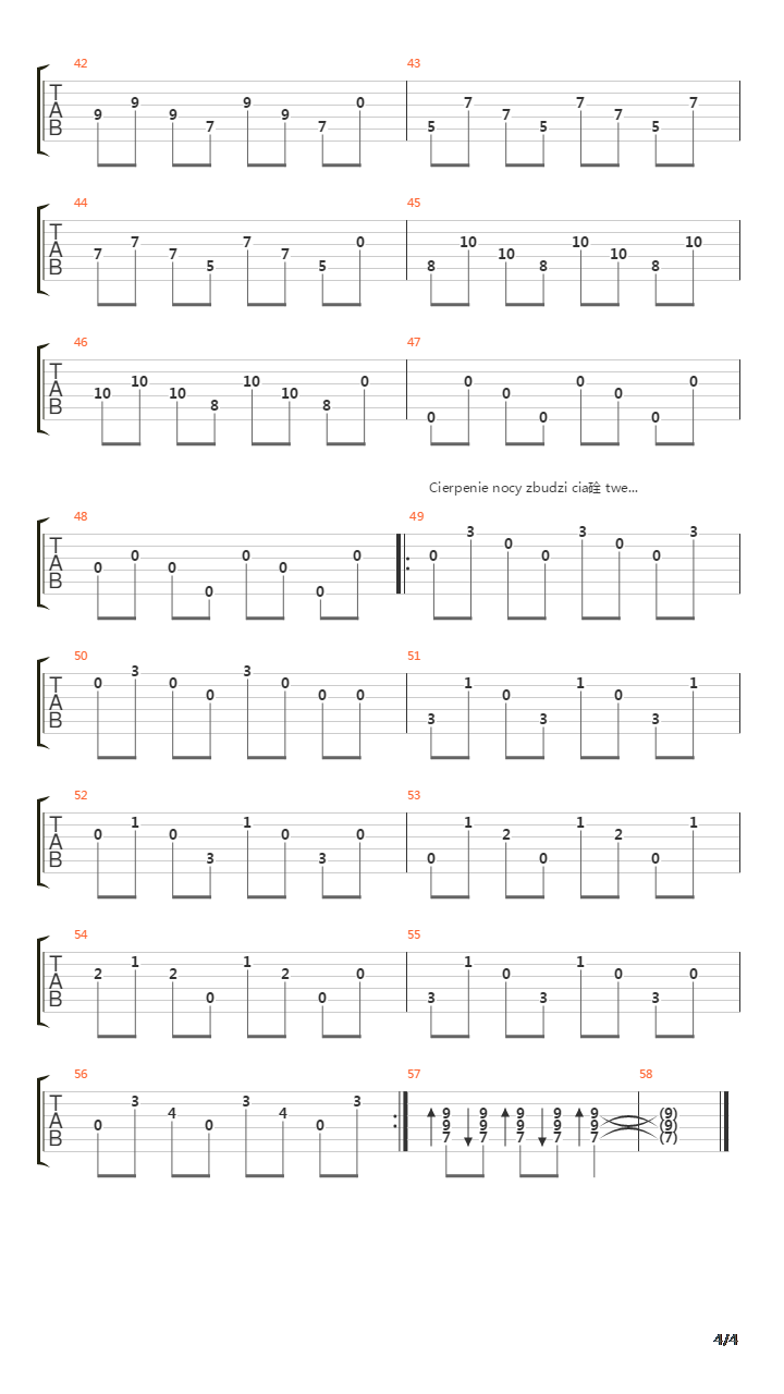 The Key吉他谱