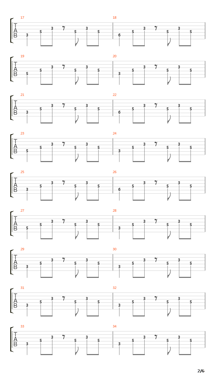 Millionen Lichter吉他谱