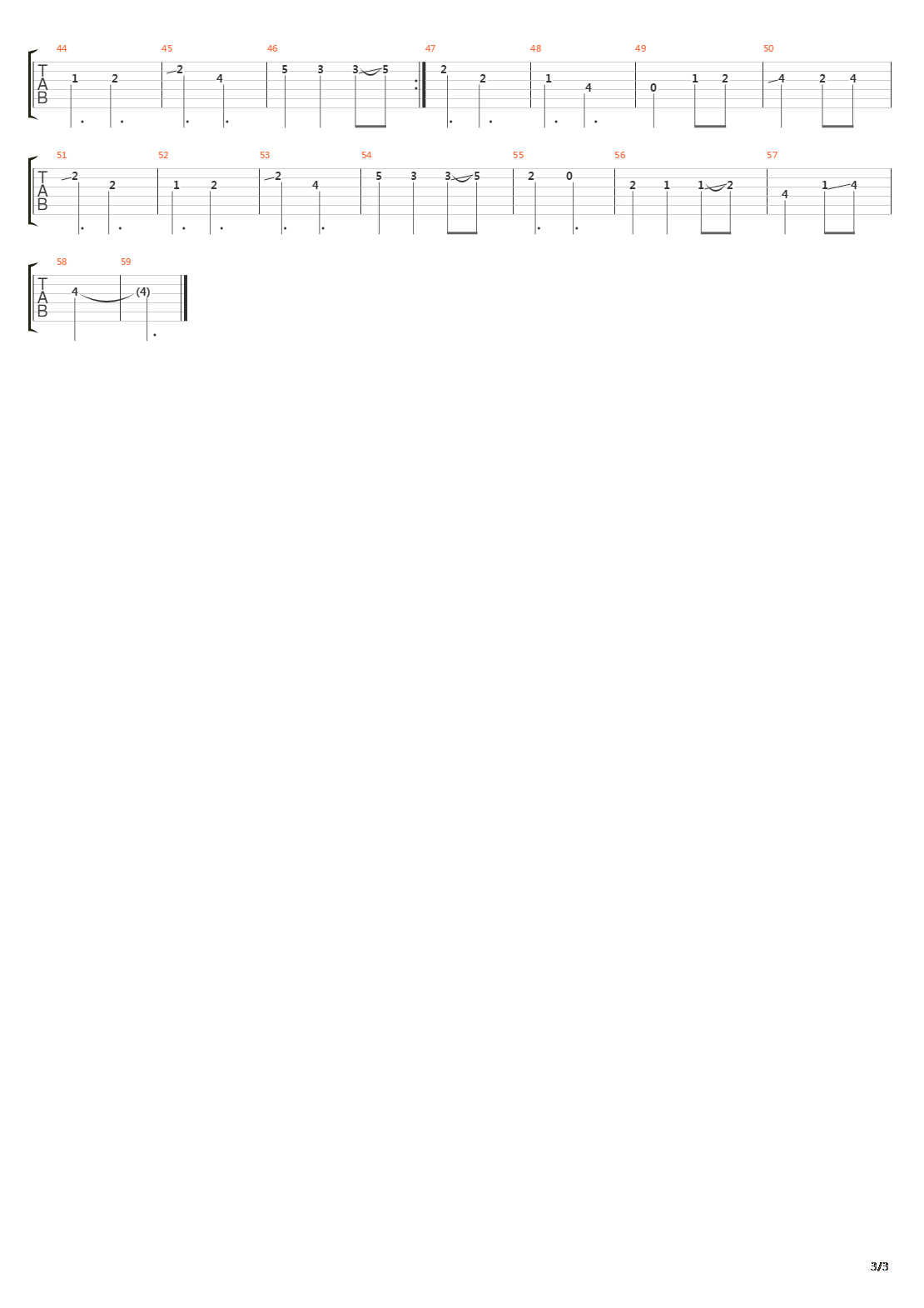 Shellshocked吉他谱