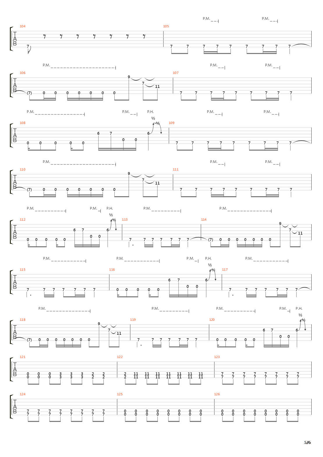 The Progression Of Regression吉他谱