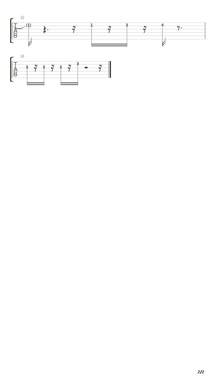Oh吉他谱