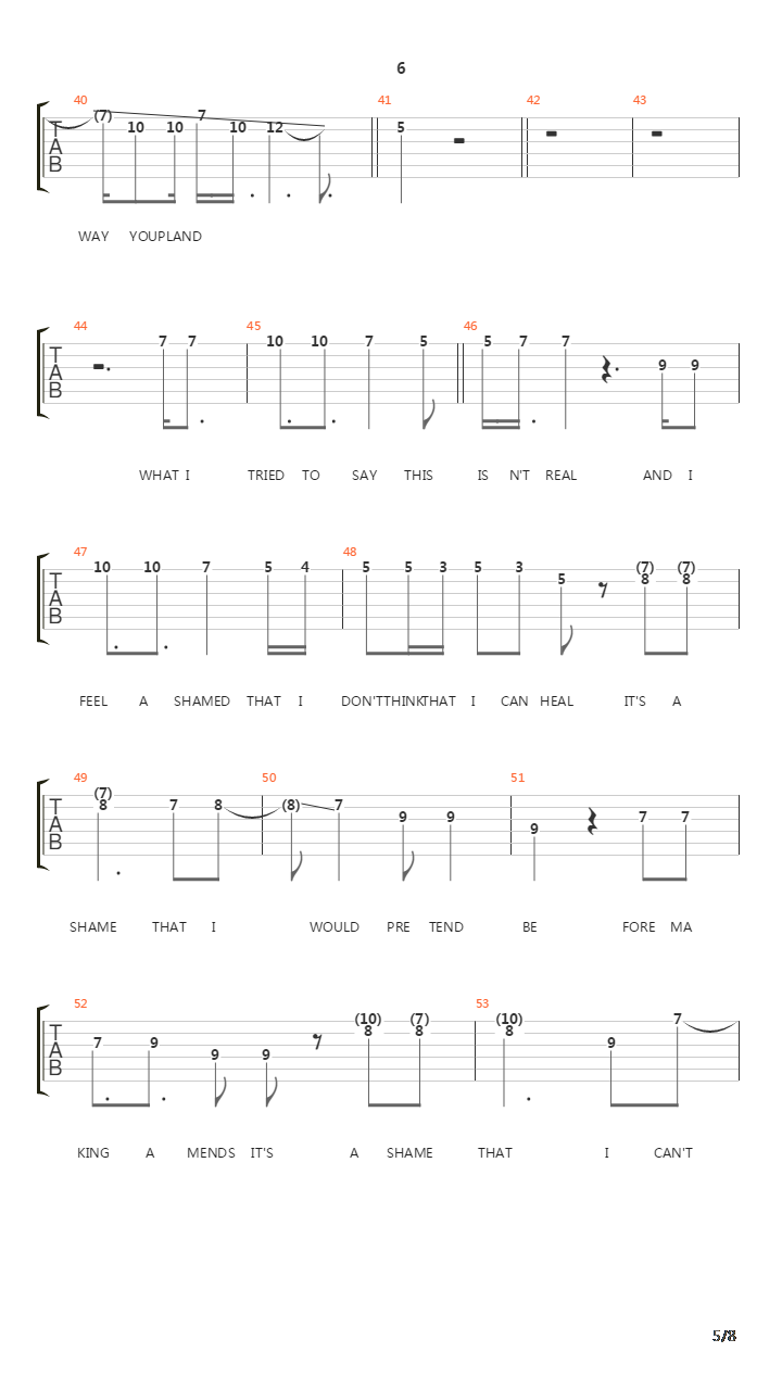 Close Your Eyes To See吉他谱