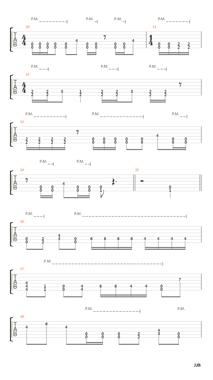 Artifacts In Motion吉他谱