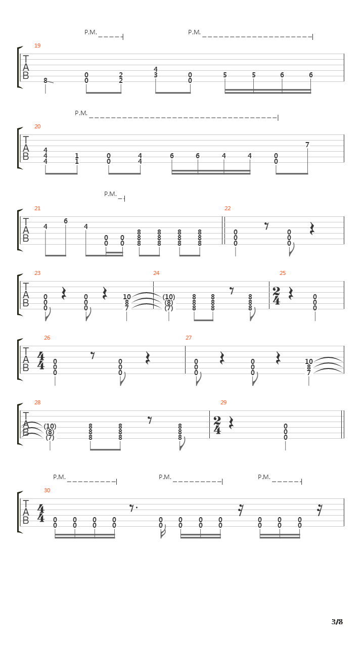 Artifacts In Motion吉他谱