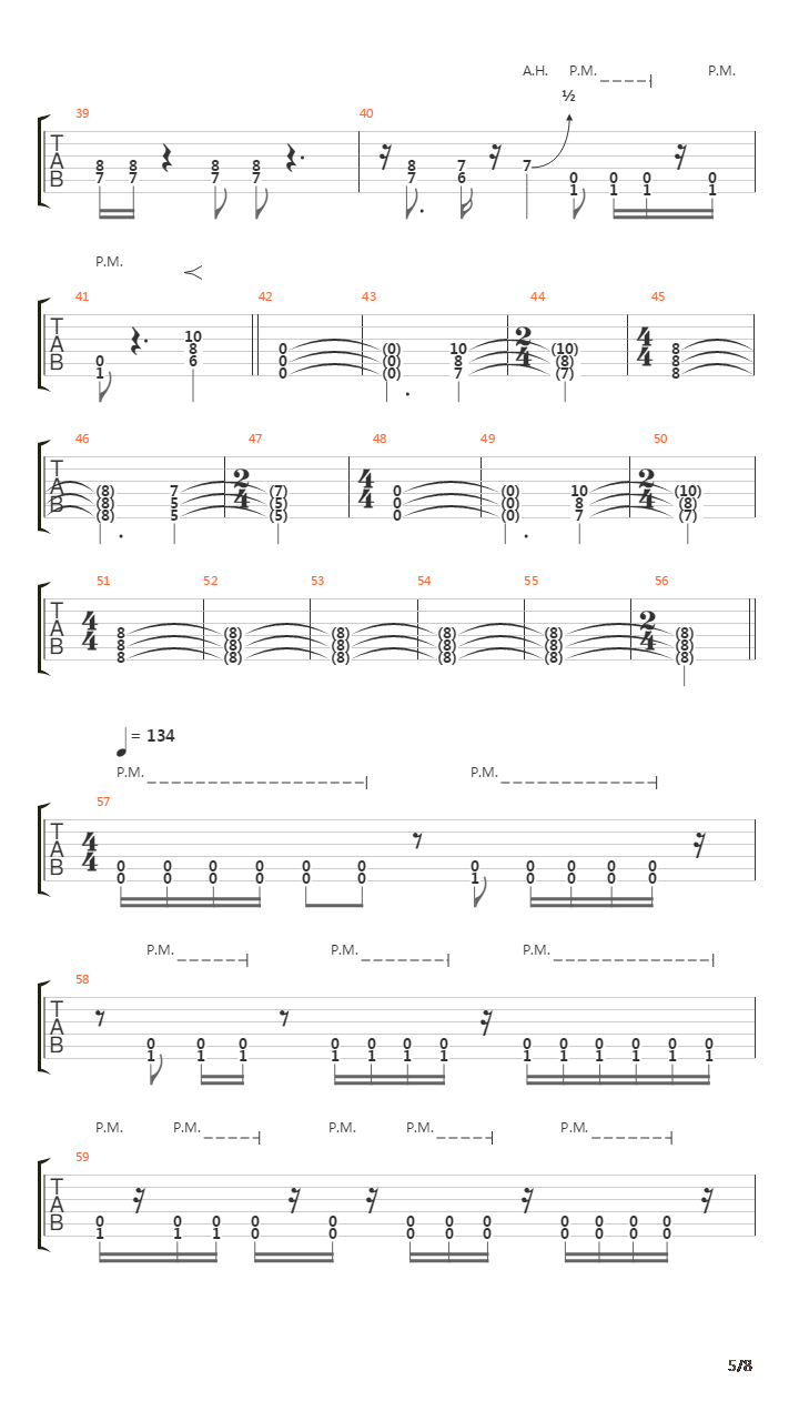 Artifacts In Motion吉他谱