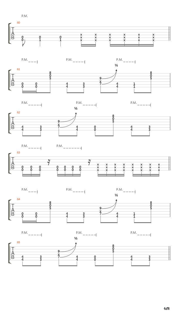 Artifacts In Motion吉他谱