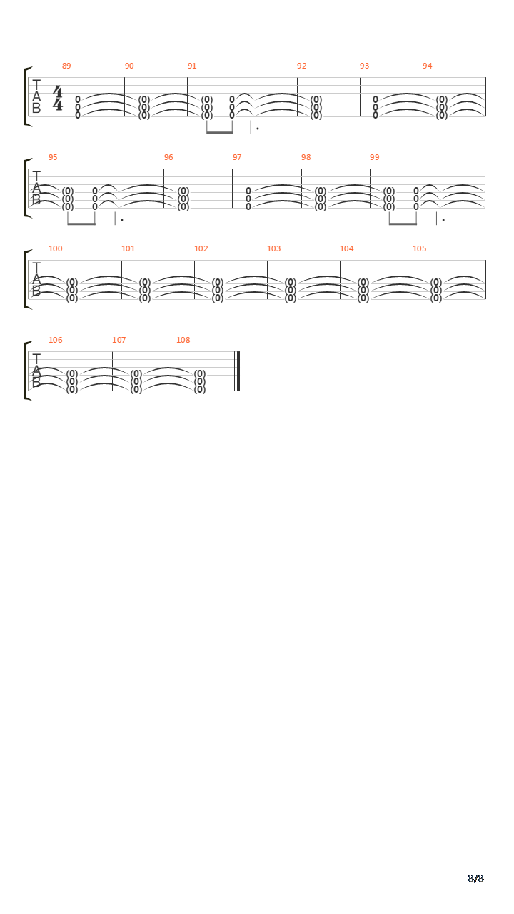 Artifacts In Motion吉他谱