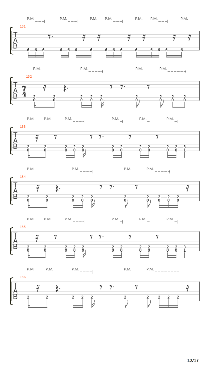 The First Chapter吉他谱