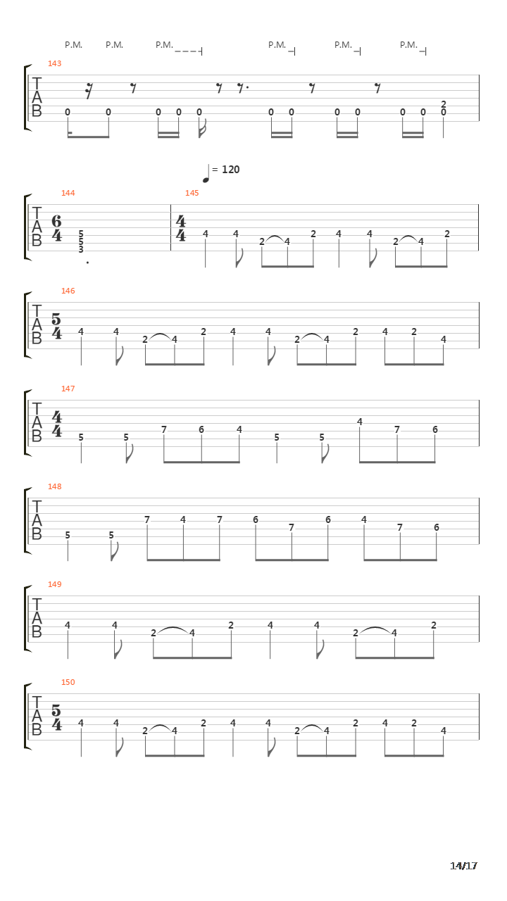 The First Chapter吉他谱