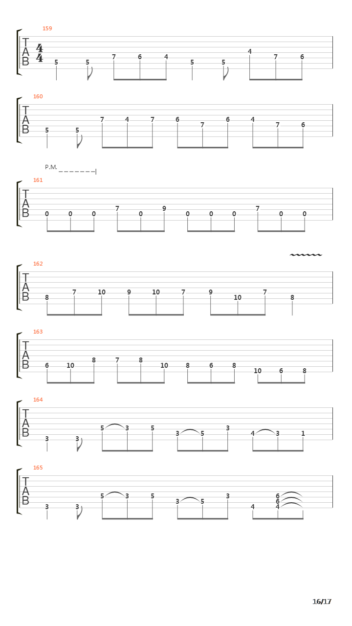 The First Chapter吉他谱