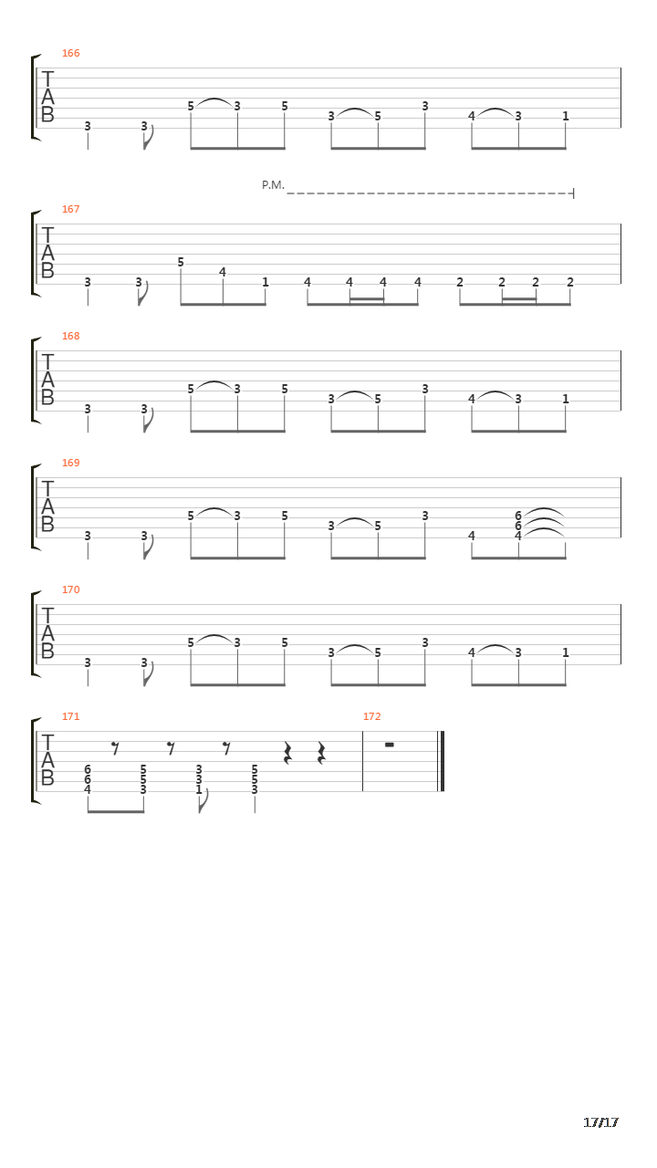 The First Chapter吉他谱